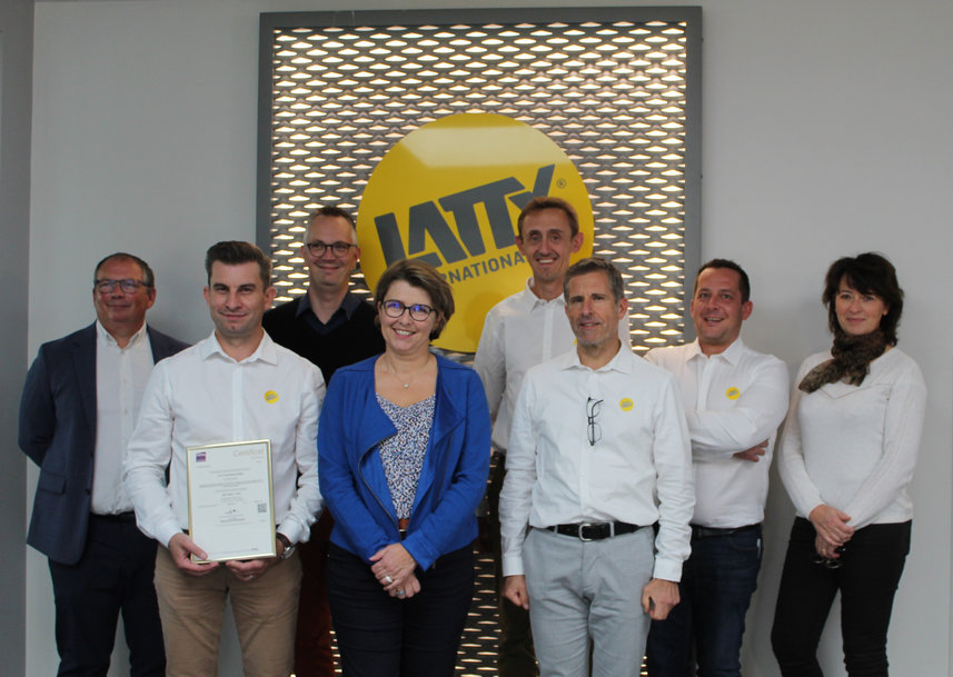 Nuclear safety: LATTY International certified ISO19443